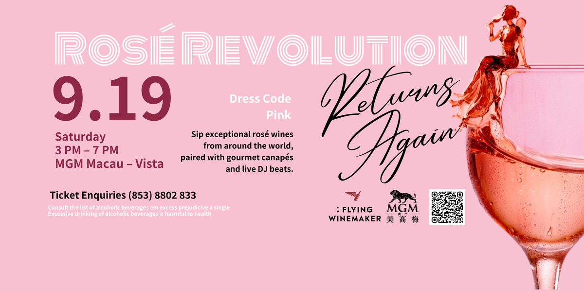12 Years of Rosé Revolution: 50+ Wine Brands in Macau